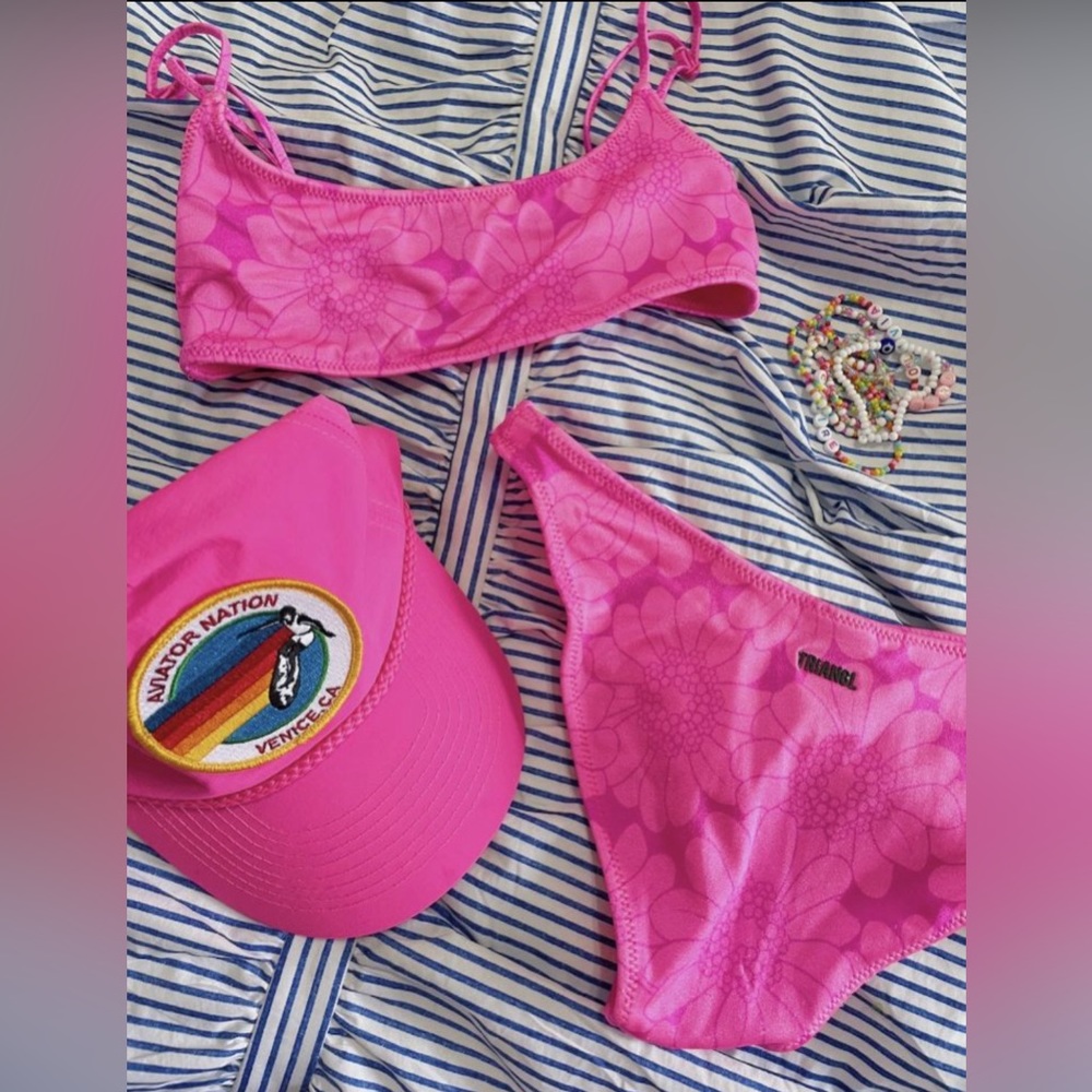 COPY - Tringl mica pitaya floral bikini set